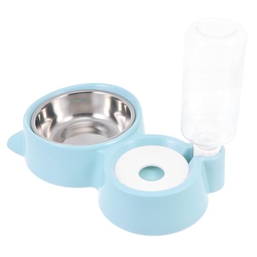 ibasenice 1pc Dog Cat Food Feeder Pet Drinking Bowl Durable Choke Design Compact for Easy Cleaning for Cats and Dogs