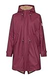 derbe hamburg shop berlin  derbe Hamburg Damen Regenjacke Friese Tidaholm Friesennerz tibetan caramel weinrot beige - 42