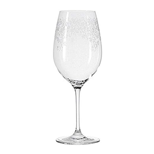 Leonardo Chateau Weißwein-Glas, 1 Stück, spülmaschinenfestes Wein-Glas, Wein-Kelch mit gezogenem Stiel, Wein-Glas mit Gravur, 410 ml, 061591