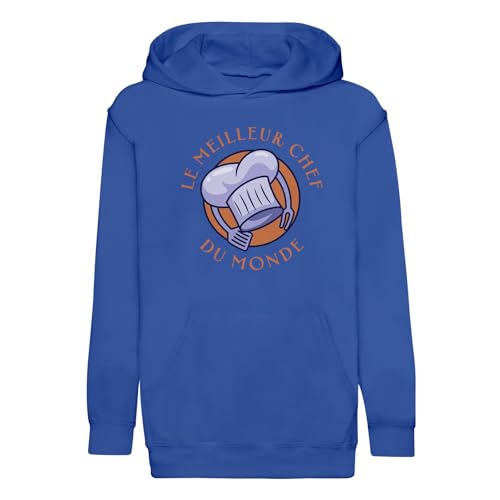 Sweat à capuche enfant de qualité premium pour jeune passionné de cuisine et de restaurant