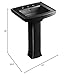 KOHLER K-2359-8-7 Archer Pedestal Bathroom Sink with 8