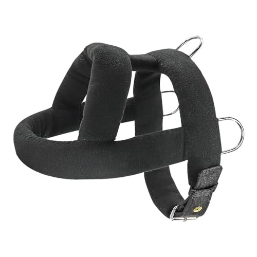 Strong Nylon Outdoor Dog Ski Training Arnés De Caza Y Correa para Perros Ajustables A Cargos para El Pastor Alemán Labrador Alemador,Negro,Metro