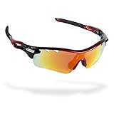 HYWRFD【ロードサイクリスト新城幸也の推薦】 スポーツサングラス 偏光 サングラス メンズ サングラス UV400 紫外線をカット フルセット専用交換レンズ5枚 ユニセックス 12カラー 自転車 登山 ドライブ 運転 釣り 野球 ゴルフ ランニング マラソン