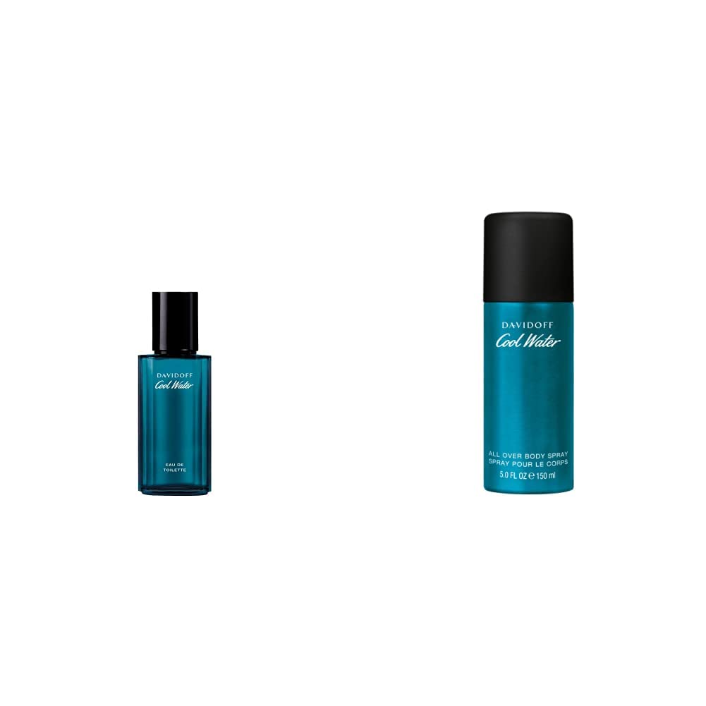DAVIDOFF Cool Water Man Eau de Toilette, aromatischfrischer Herrenduft