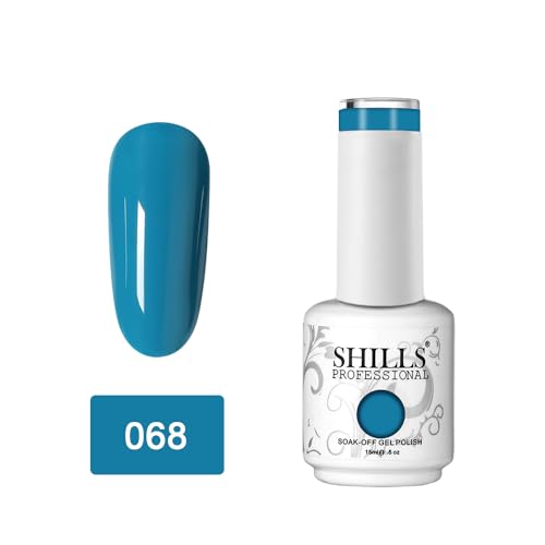 Image of SHILLS PROFESSIONAL Uv /Led Soak Off Gel Glossy Finish Polish Color Shade 68,15 Ml