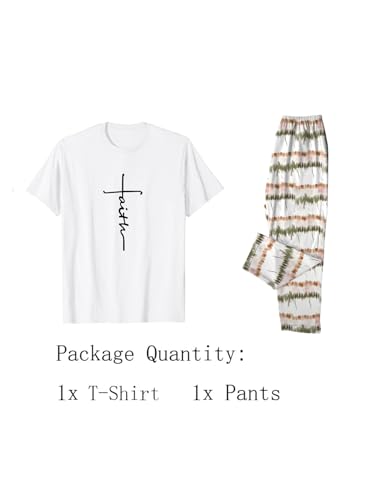 Image of Black History Pajamas, Graphic Matching Sets for Women, Magic Afro American Natural Hair Vintage Melanin T-Shirts and Pants