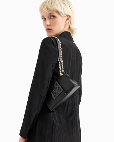 Armani Exchange Susie Mini Bag Da Donna, Nero, 20, Nero, 20 - 7