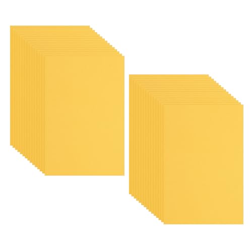 Hojas de espuma EVA amarillas de 30x20 cm para disfraces diy y manualidades escolares