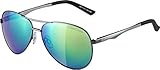 ALPINA Unisex - Erwachsene, A 107 Sonnebrille, gun matt, One Size