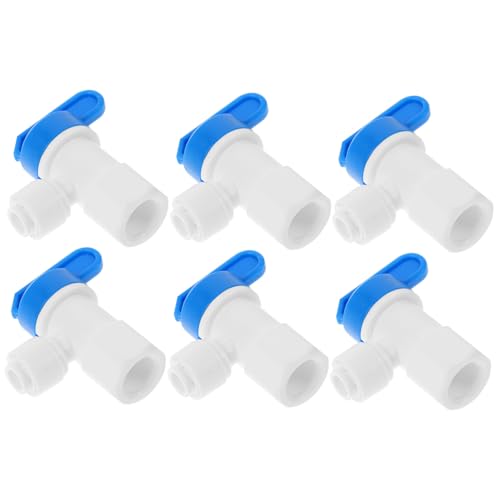 Válvula de bola hídrica Uonlytech, piezas de control de flujo para purificadores de agua