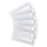 NFC21 NFC Karte transparent, 5 Stück, NTAG213 Chip, PVC, 85,6 x 54 mm, wasserfest