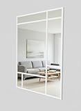 THEROSE Espejo Ventana Atelier, Blanco)