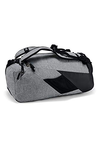 Under Armour Adult Contain 4.0 Duffle Bag , Graphite Medium Heat (040)/Black , One Size Fits All