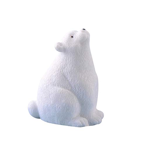 Kalaokei Miniaturfigur Miniaturpuppenhaus Zubehör, Harz Handwerk Bär Tier...