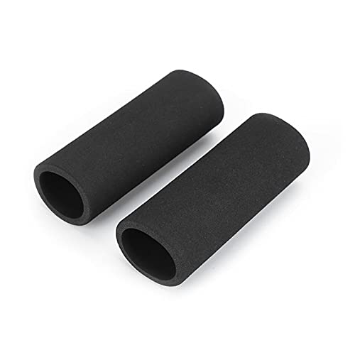 Poignées de guidon moto housse de guidon de moto sans lacet mousse anti-vibration