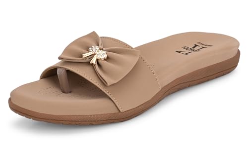 Image of Karaddi Doctor Sandals for Woman | Flats Women Stylish | Womens Sandals Flats | Slippers Orthopedic Footwear for Women Stylish Flat Sandal | Flat Fashion Sandal