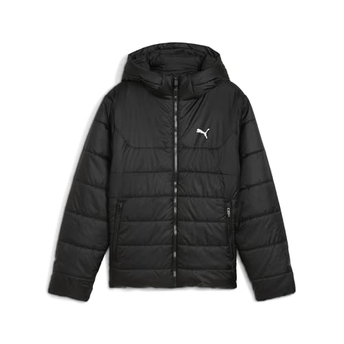 PUMA Chaqueta unisex con capucha acolchada para niños (paquete de 1)