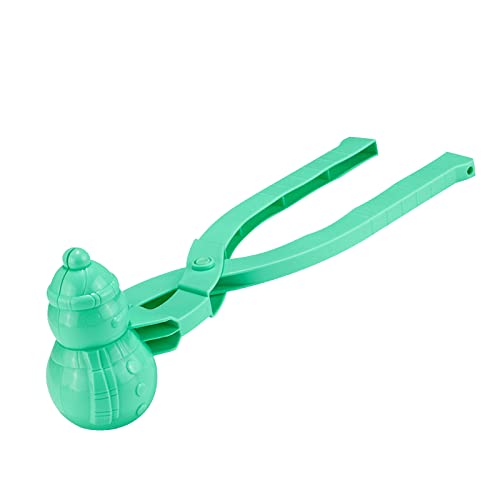 雪玉メーカー スノーボールクリップ 雪だるま 雪玉づくり 雪だま製造機 屋外雪遊び 砂遊び 雪玉作成 雪合戦ツール 雪玉作り器 遊び方が簡単 親子ゲーム 雪玉型を作る道具（雪だるま，カラーランダム）