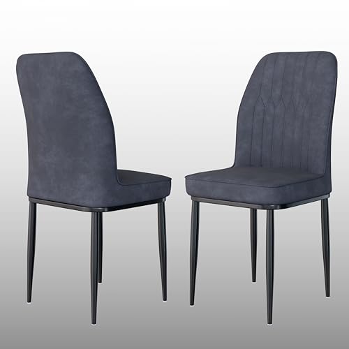 Image of Jewel Premium Velvet Dining Chair with Strong Metal Legs, Cushioned Seat, Chair for Dining, Living Room, Bedroom & Balcony (Grey)