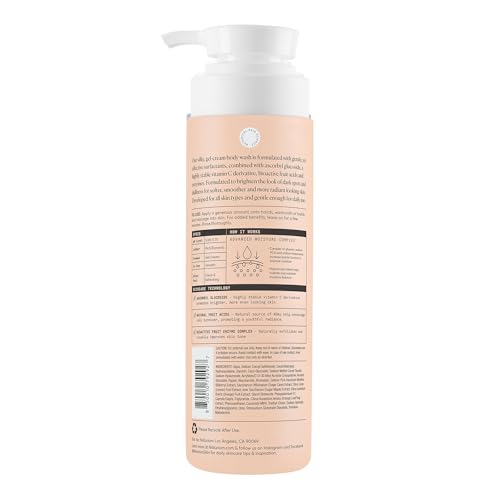 Image of Naturium The Brightener Vitamin C Body Wash, Gentle Cleanser for Smoother-Looking Skin, Removes Dirt, Oil & Other Impurities, 16.9 oz