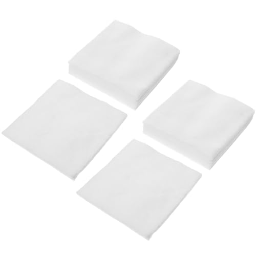FOYTOKI Algodón Engrosado Almohadillas De Maquillaje Reutilizables Toallitas De Limpieza De Algodón Puro Almohadillas De Limpieza De La Cara Para Mujeres White