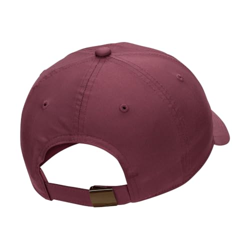 Image of Nike Unisex Adult Dri-FIT Club Unstructured Metal Swoosh Cap Hat | Mens and Womens