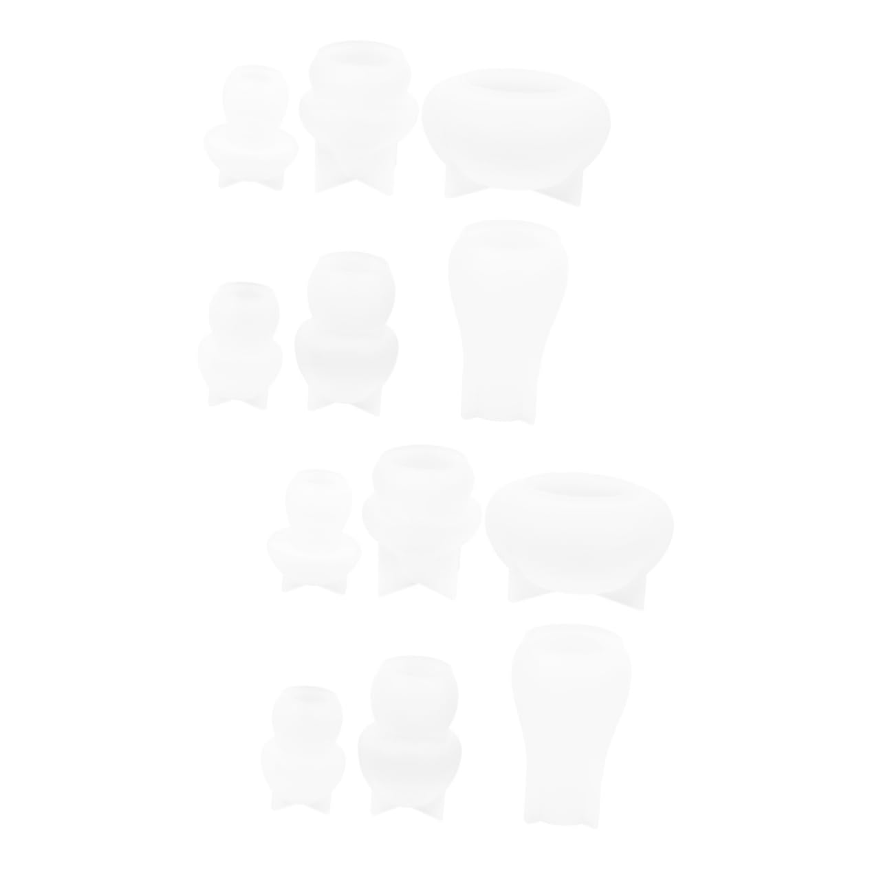 SHINEOFI 2 Ensembles Moule à Champignons Moule résine pour résine époxy pour décor de Champignons réutilisable Artisanal aux s Bricolage en Silicone