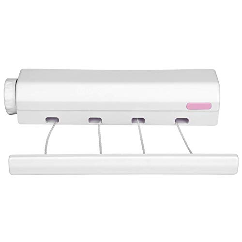 Corde à linge rétractable extérieure et intérieure pour petits espaces - 7