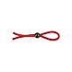 EIS Verstellbarer Penisring aus Silikon 1-6 cm | Cock-Ring dehnbar für Männer und Paare | Sex-Spielzeug für Penis und Hoden | Vergrößerung: bis 6 cm breit | Farbe: rot