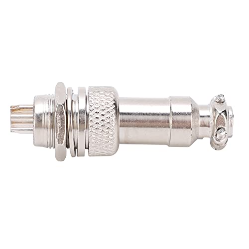 Conector de aviación M hembra 5 piezas GX12 2 pines miniatura 7