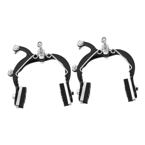 NUOLUX 2個 折りたたみ式自行?前刹車 型クランプ加厚ブレーキキャリパー 安定 な制動性能 クロスバイク ロードバイク対応 簡単取付け 通勤