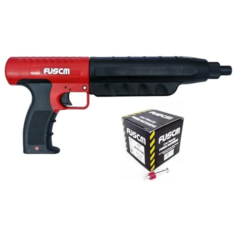 1-1/2" Fastener + .22 Cal Powder Actuated Tool with Silencer Cover