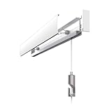 福井金属工芸 レールサン ピクチャーレール 壁面用 L=100㎝ BWセット WRS-100BW