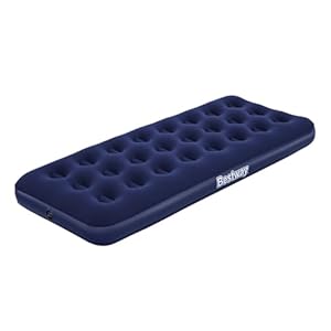 Bestway Single Airbed, Inflatable Air Mattress for One, Blow Up Camping Single Bed