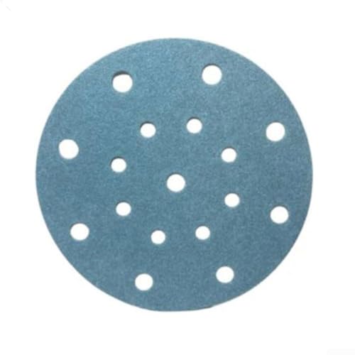 50PCS 6 Inch Sanding Discs 17 Holes Self-Adhesive 60#-800# Grit Emery Paper Flocking Emery Paper Disc for Car Paint Scratch Removal and Polishing(150 mesh)