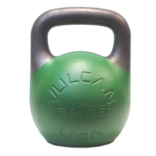 Vulcan Competition Kettlebell &ndash; Ergonomic Steel Design with 35mm Wide Grip Handle | Ideal for...