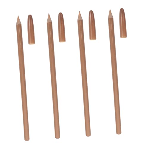 Healvian 4 Lápices Correctores De Tatuajes Borradores Lápices Abrillantadores Marcadores Estuches Para Lápices Paleta De Correctores De Tres Colores Pastel Estuche Grande Para