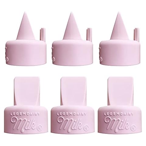 Legendairy Milk Duckbill Valves with Pull Tab - Compatible with Spectra - Pack of 6 Cover