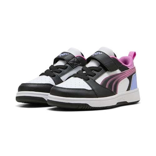 Baskets enfant PUMA Rebound V6 LO faciles à enfiler pour l'école