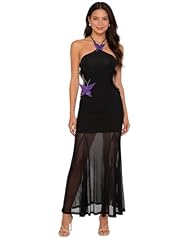 Black With Purple Butterfly