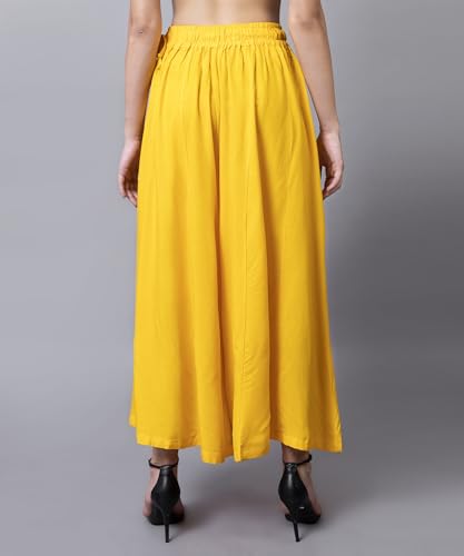 Image of Rayon Comfort Fit Palazzo