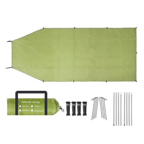 Toldo para auto impermeable HEVIRGO para 5-8 personas miniatura 2