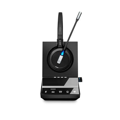 EPOS Impact SDW 5016T casque de bureau sans fil pour softphone et appels professionnels