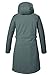 killtec Damen Funktionsparka/Parka mit abzippbarer Kapuze KOW 303 WMN PRK, blaugrau, 46, 41815-000