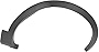 Premium Plus New Fender Flares Moulding Trim Wheel Opening Molding Front Passenger Right Side Compatible with Ford