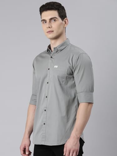 Image of Majestic Man Men Classic Slim Fit Pure Cotton Casual Shirt