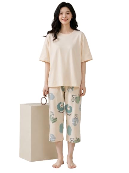 Capri Night Suit for Women-image-41
