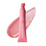 MCoBeauty - Peptide Lip Treatment - Fairy Floss - Sheer Pink Shade - High Gloss Peptide Lip Balm & Plumper with Shea Butter - Hydrating Conditioning Lip Glaze for Soft Smooth Lips - Cruelty Free