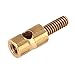 VBESTLIFE RC Model Pushrod Linkage Stopper, 1.5mm Interface Brass Quick Adjust Connector Replacement Part for Ship Models RC Aircraft Helicopters