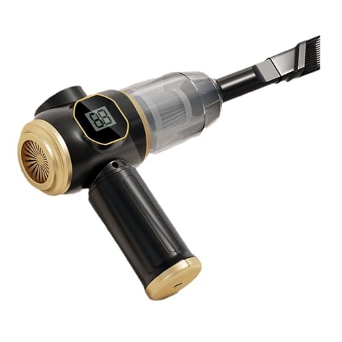 Handheld Cordless Car Vacuum Cleaner, Handheld Vacuums 9000Pa Vacuum Cleaner and Air Duster with Intelligent Screen Display, Portable Car Vacuums Cleaner for Home Cars Office Pet Hair (Black)